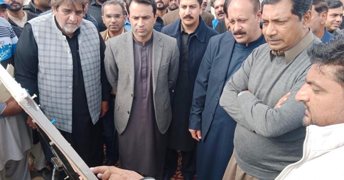 ممبر صوبائی اسمبلی و چیئرمین پامرا پنجاب ملک احمد سعید خان