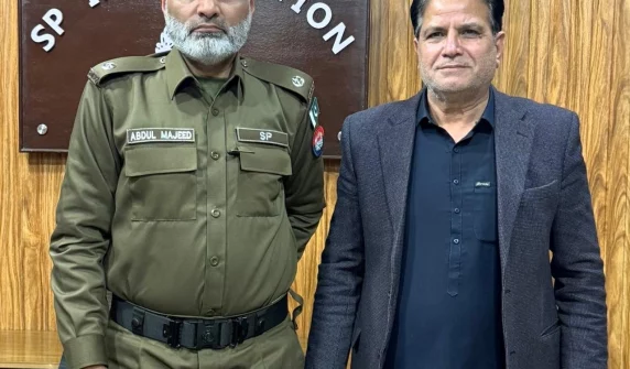 ایس پی انویسٹی گیشن منڈی بہاؤالدین عبدالمجید