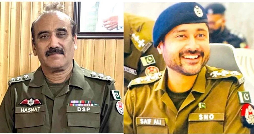 ڈی ایس پی صدر سید حسنات حسین شاہ