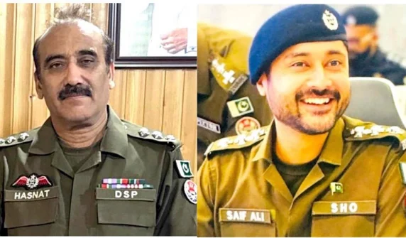 ڈی ایس پی صدر سید حسنات حسین شاہ