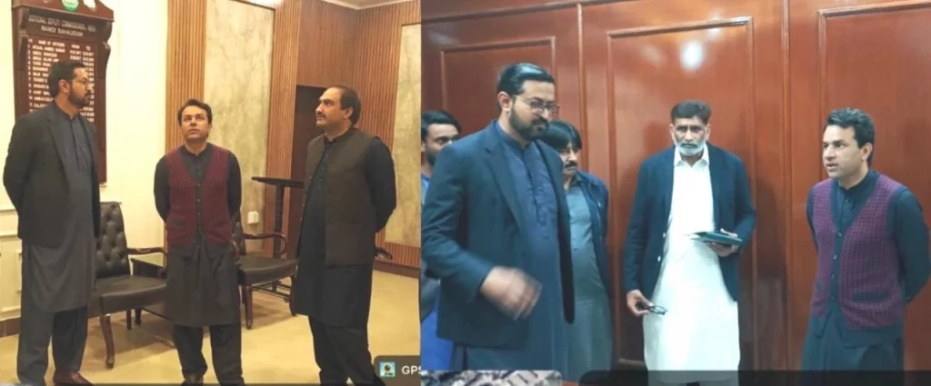 ڈپٹی کمشنر عدیل حیدر چوہدری نے ڈی سی آفس کی مختلف برانچز کا اچانک دورہ