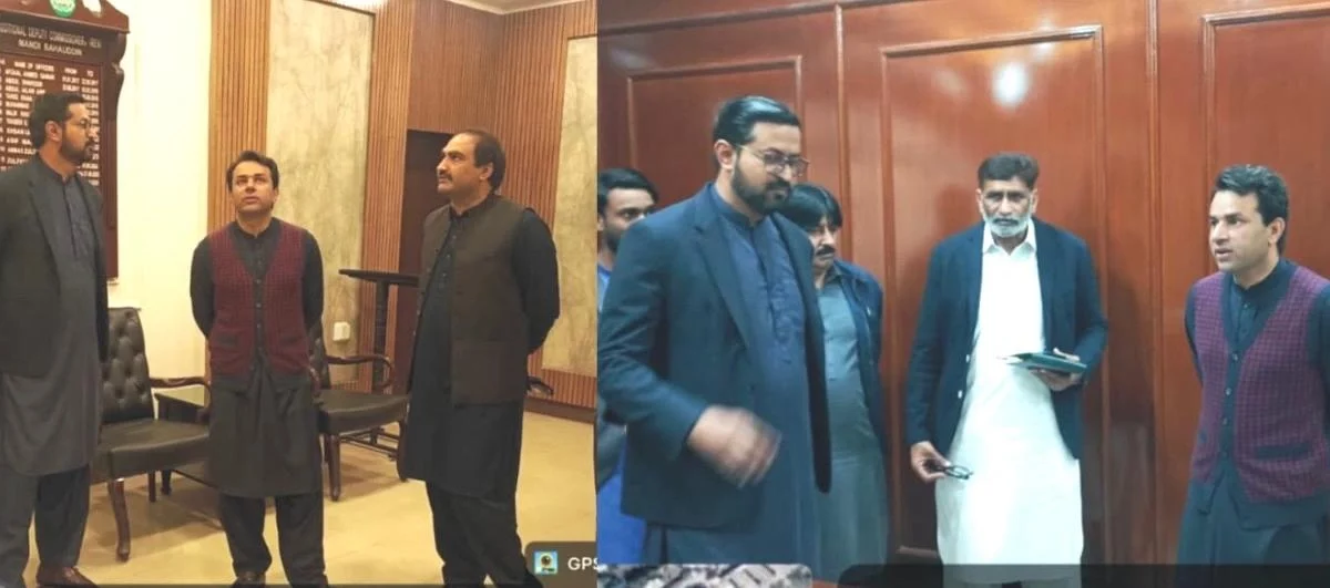 ڈپٹی کمشنر عدیل حیدر چوہدری نے ڈی سی آفس کی مختلف برانچز کا اچانک دورہ