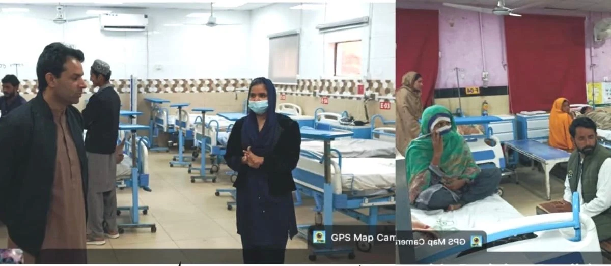 ڈپٹی کمشنر عدیل حیدر نے سٹی ہسپتال کا دورہ