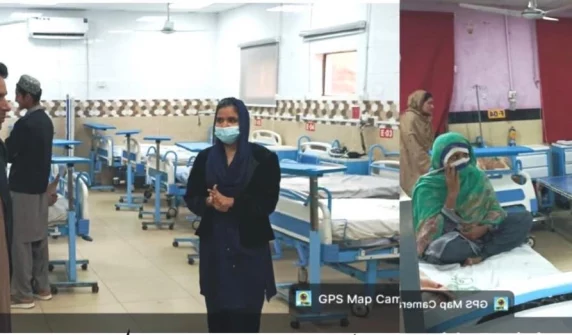 ڈپٹی کمشنر عدیل حیدر نے سٹی ہسپتال کا دورہ