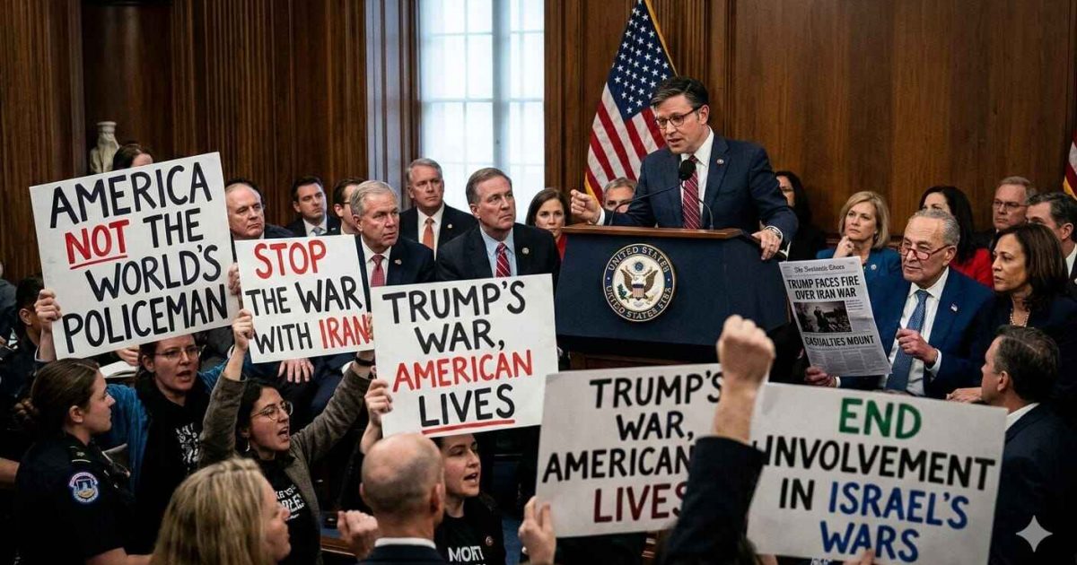 امریکی اسپیکر مائیک جانسن کا بیان، 'ہمارا کوئی کام نہیں کہ دنیا بھر میں پولیس بن کر گھسیں