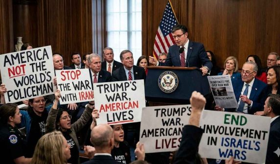 امریکی اسپیکر مائیک جانسن کا بیان، 'ہمارا کوئی کام نہیں کہ دنیا بھر میں پولیس بن کر گھسیں