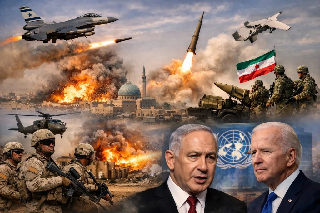 ایران، اسرائیل اور امریکہ کے درمیان جاری کشیدگی گزشتہ بارہ گھنٹوں میں مزید سنگین مرحلے میں داخل ہو گئی