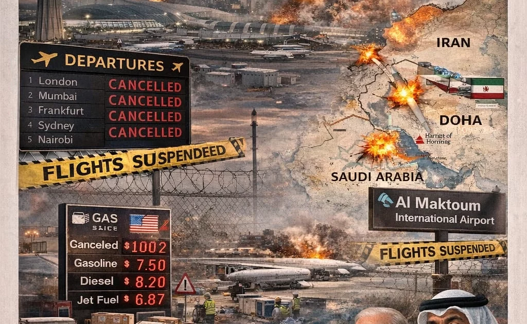 دبئی انٹرنیشنل اور المکتوم سمیت دبئی کے ہوائی اڈے ایرانی میزائل کے خطرے