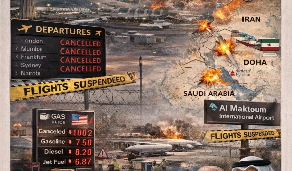 دبئی انٹرنیشنل اور المکتوم سمیت دبئی کے ہوائی اڈے ایرانی میزائل کے خطرے