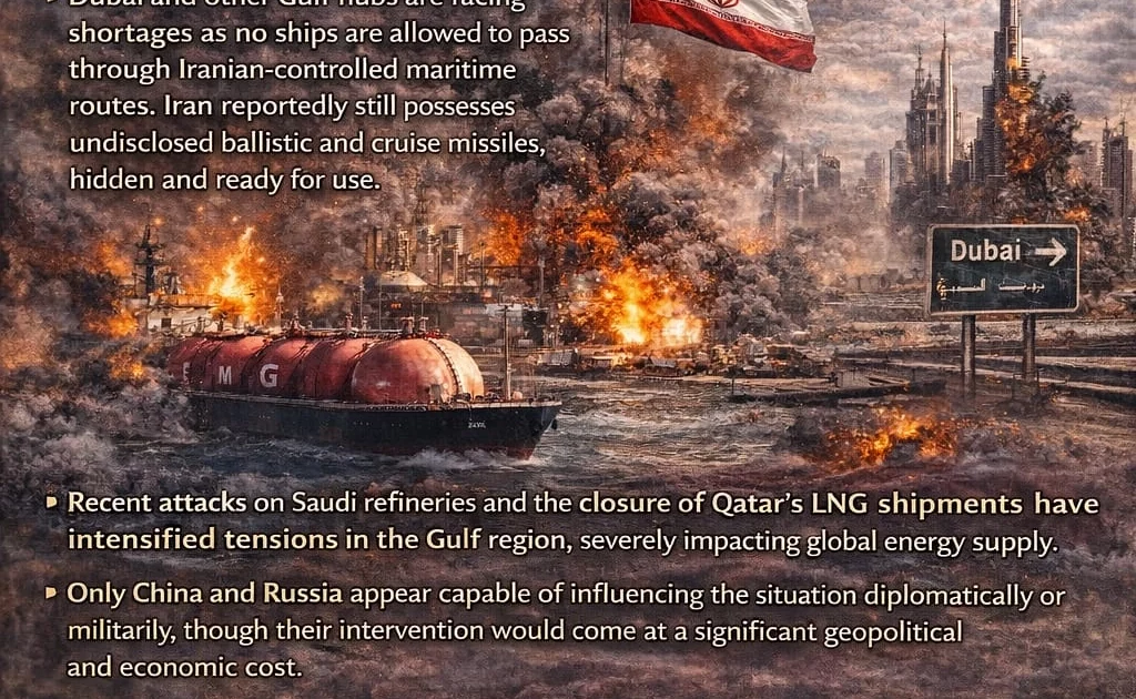 خلیج میں کشیدگی شدت اختیار کر گئی: