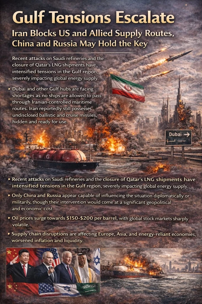 خلیج میں کشیدگی شدت اختیار کر گئی: