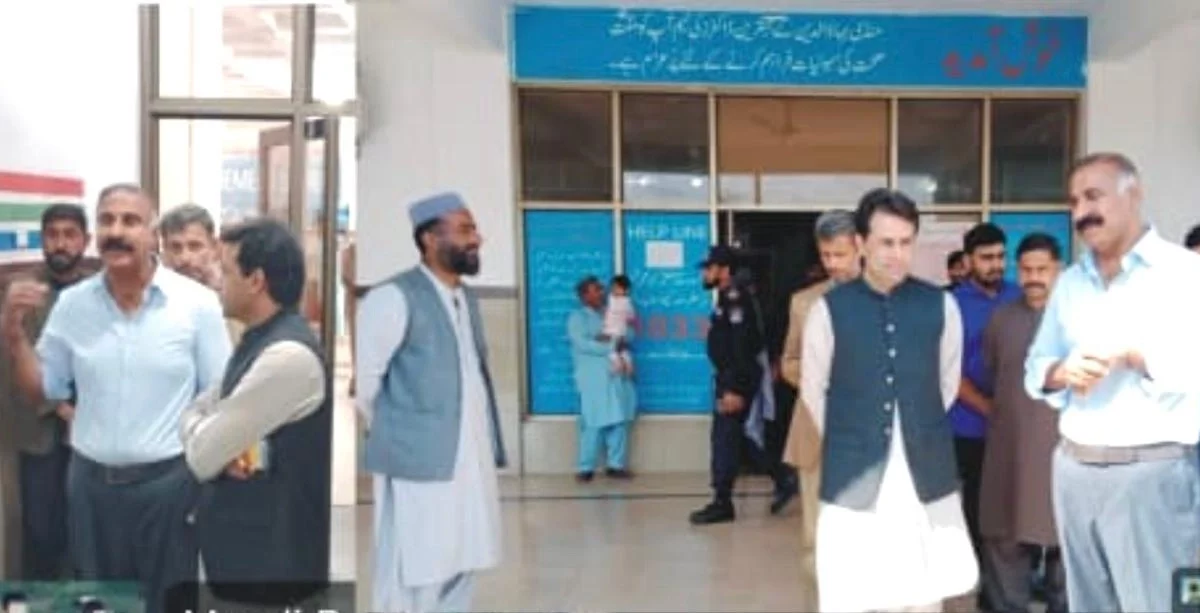 ڈپٹی کمشنر عدیل حیدر چوہدری نےمرکزی ڈسٹرکٹ ہیڈکوارٹر ہسپتال منڈی بہاؤالدین کا اچانک دورہ