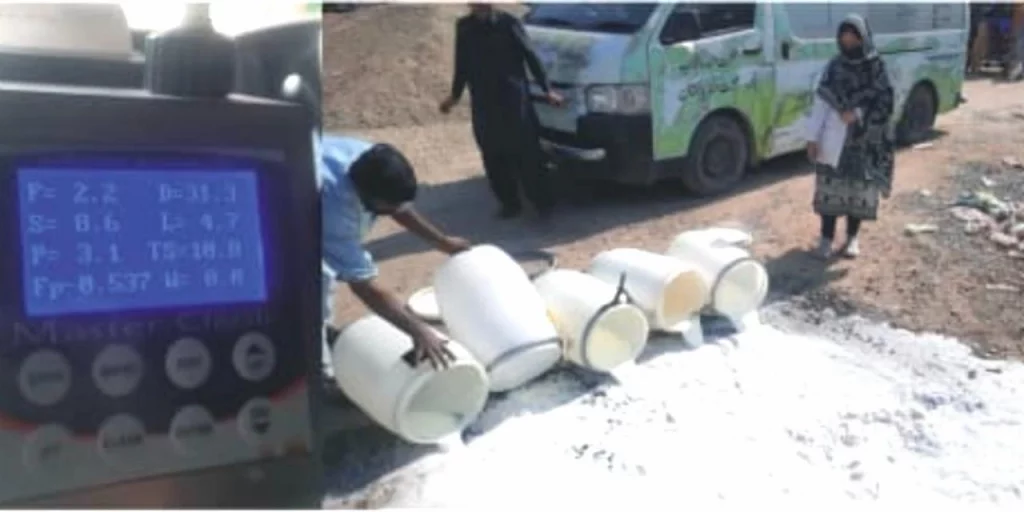 پنجاب فوڈ اتھارٹی کی منڈی بہاؤالدین میں مضر صحت دودھ کے خلاف کریک ڈاؤن