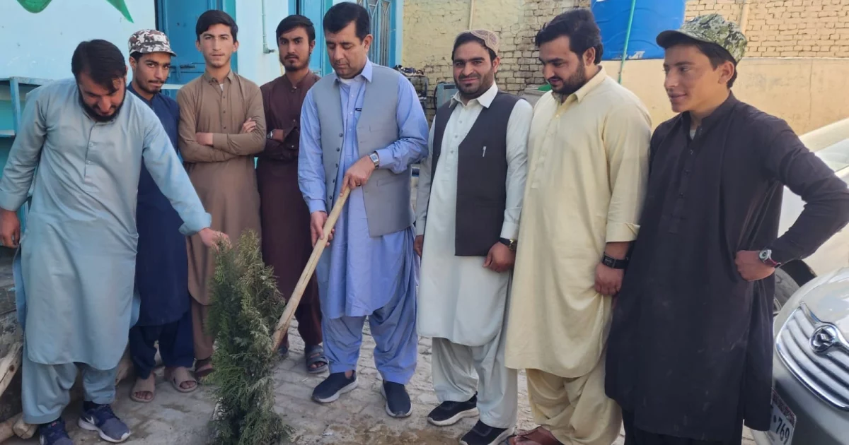 اقراء علمی مرکز ہائی سکول میں شجرکاری مہم کا افتتاح کیا گیا