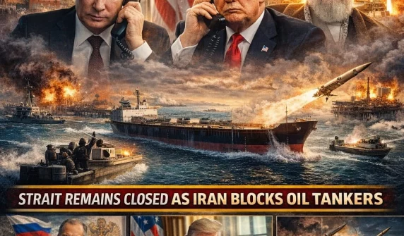 آبنائے ہرمز بحران کے دوران خلیج فارس میں بڑھتی ہوئی کشیدگی اور بحری نقل و حرکت کی علامتی تصویر