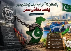 پاکستان کی معیشت، آئی ایم ایف کے قرضوں اور معاشی خودمختاری کے چیلنجز کی علامتی تصویر۔